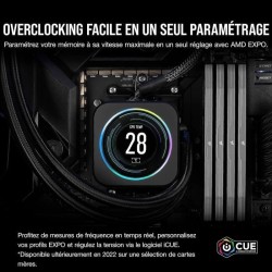 Mémoire RAM - CORSAIR - CMK64GX5M2B6000Z30 - VENGEANCE - DDR5 - 64Go