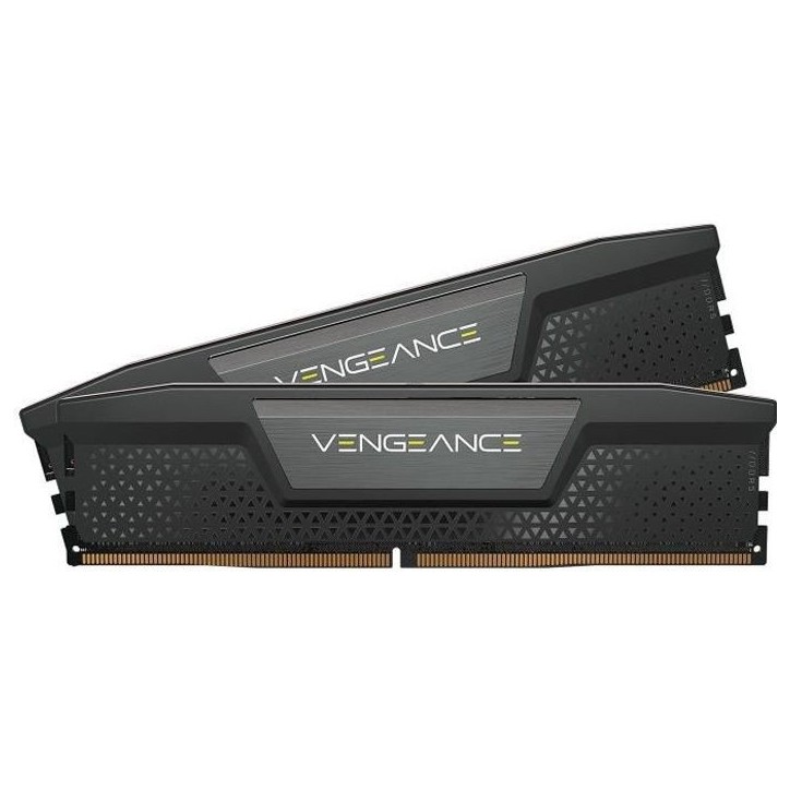 Mémoire RAM - CORSAIR - Vengeance DDR5 - 32GB 2x16GB DIMM - 6000MT/s - Intel XMP - 1.35V - Noir (CMK32GX5M2E6000C36)