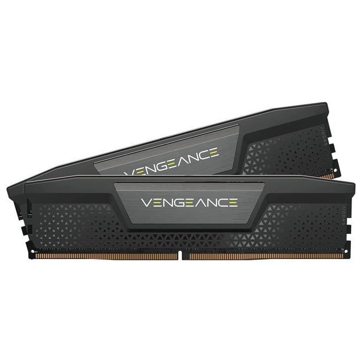 Mémoire RAM - CORSAIR - Vengeance DDR5 RAM 64Go (2x32Go) 6400MHz CL32 Intel XMP Compatible iCUE - Noir Mémoire RAM - CORSAIR - Vengeance DDR5 RAM 64Go (2x32Go) 6400MHz CL32 Intel XMP Compatible iCUE - Noir