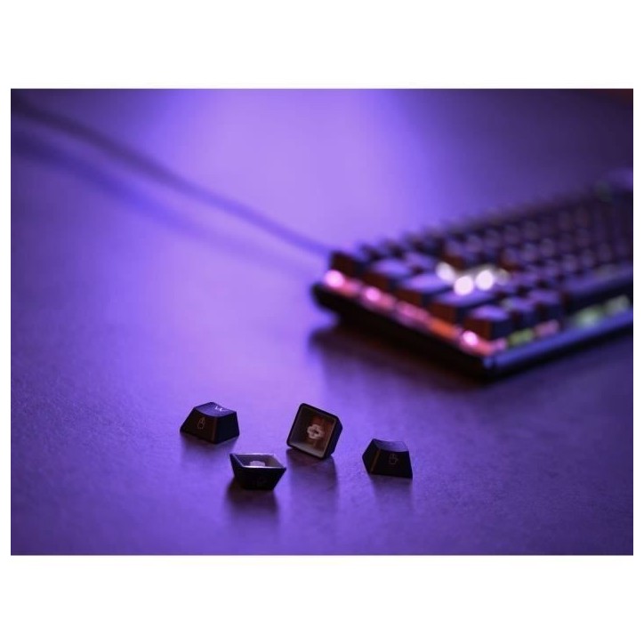 Clavier gaming optique et mécanique - CORSAIR - K65 PRO MINI - Rétroéclaire LED RGB - Switchs CORSAIR OPX - Noir Clavier gaming optique et mécanique - CORSAIR - K65 PRO MINI - Rétroéclaire LED RGB - Switchs CORSAIR OPX - Noir