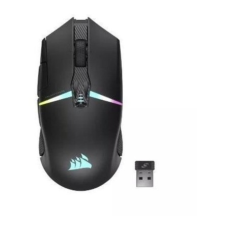 Souris gaming sans fil - CORSAIR - NIGHTSABRE WIRELESS - RGB - Noir