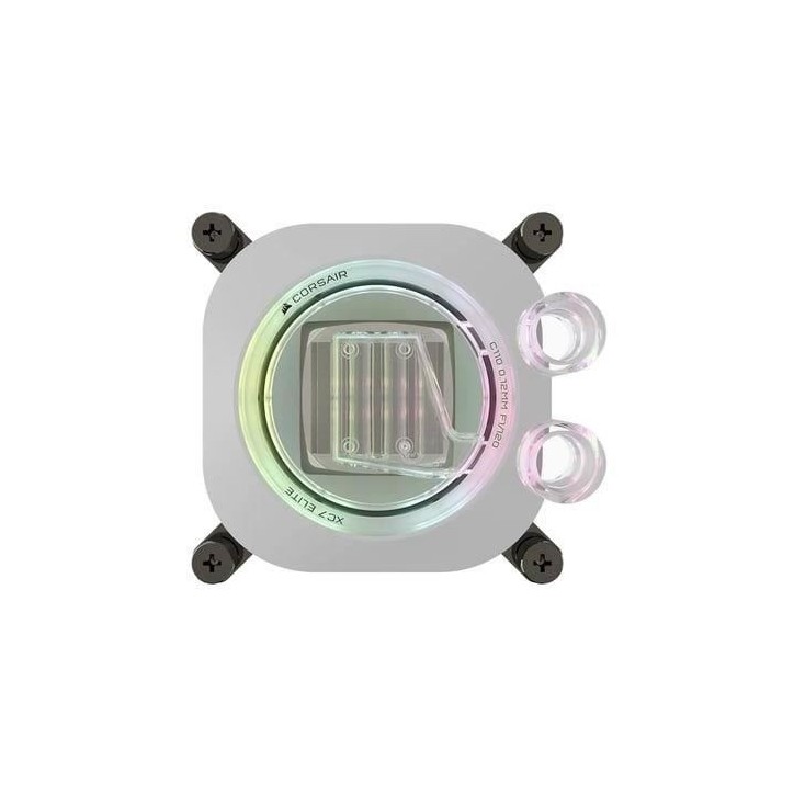 Refroidissement PC - CORSAIR - CX-9010022-WW - CPU water block, XC7 ELITE WHITE (1700/AM5/AM4) Refroidissement PC - CORSAIR - CX-9010022-WW - CPU water block, XC7 ELITE WHITE (1700/AM5/AM4)