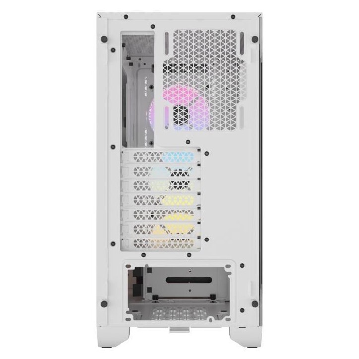 Boitier PC - CORSAIR - 3000D RGB AIRFLOW - ATX Moyen-tour - 3 ventilateurs AR120 RGB - Blanc Boitier PC - CORSAIR - 3000D RGB AIRFLOW - ATX Moyen-tour - 3 ventilateurs AR120 RGB - Blanc