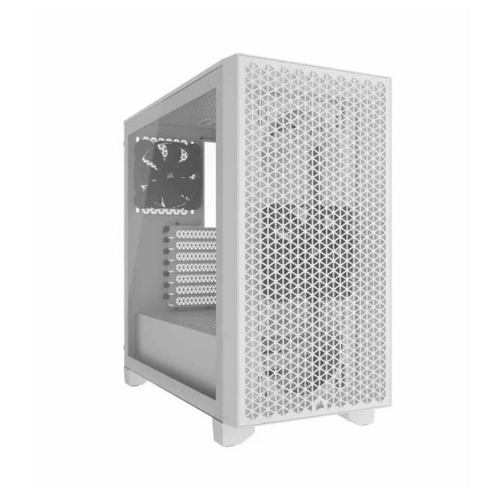 Boitier PC - CORSAIR - 3000D AIRFLOW - ATX Moyen-tour - 2 ventilateurs SP120 ELITE - Blanc - (CC-9011252-WW)