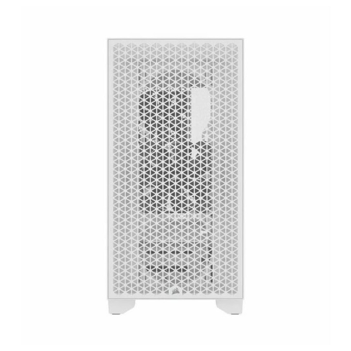 Boitier PC - CORSAIR - 3000D AIRFLOW - ATX Moyen-tour - 2 ventilateurs SP120 ELITE - Blanc - (CC-9011252-WW)