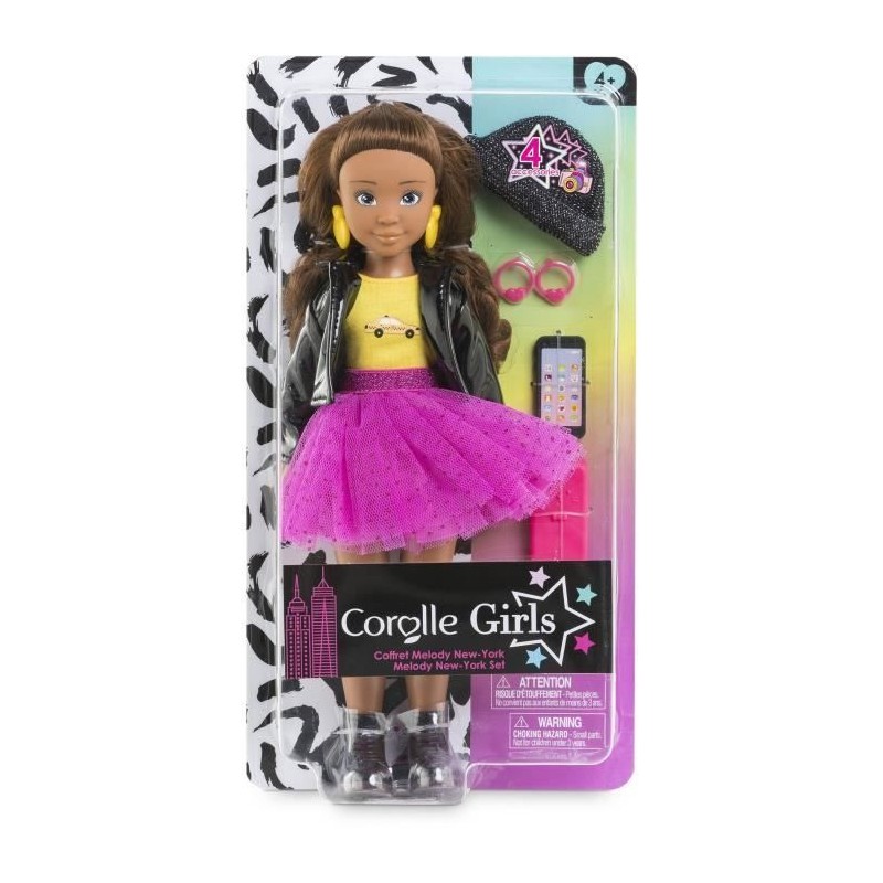 Poupée Mannequin - COROLLE - Melody Fashion Week Paris - 28 cm - 4 ac Poupée Mannequin - COROLLE - Melody Fashion Week Paris - 28 cm - 4 ac