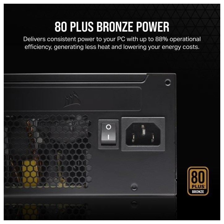 Alimentation - CORSAIR - CX750 - 80 PLUS Bronze ATX Power Alimentation - CORSAIR - CX750 - 80 PLUS Bronze ATX Power