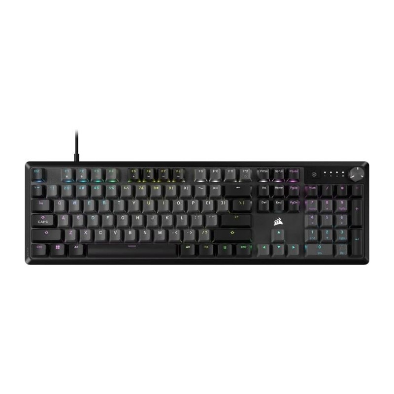 Clavier gaming mécanique - CORSAIR - K70 CORE RGB - Switchs linéaire Clavier gaming mécanique - CORSAIR - K70 CORE RGB - Switchs linéaire