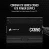 Alimentation - CORSAIR - CX650 - 80 PLUS Bronze ATX Power