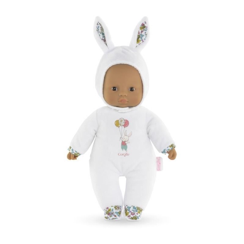 Poupon - COROLLE - Pti'Coeur Lapin Blanc - 30 cm - Des 9 mois Poupon - COROLLE - Pti'Coeur Lapin Blanc - 30 cm - Des 9 mois
