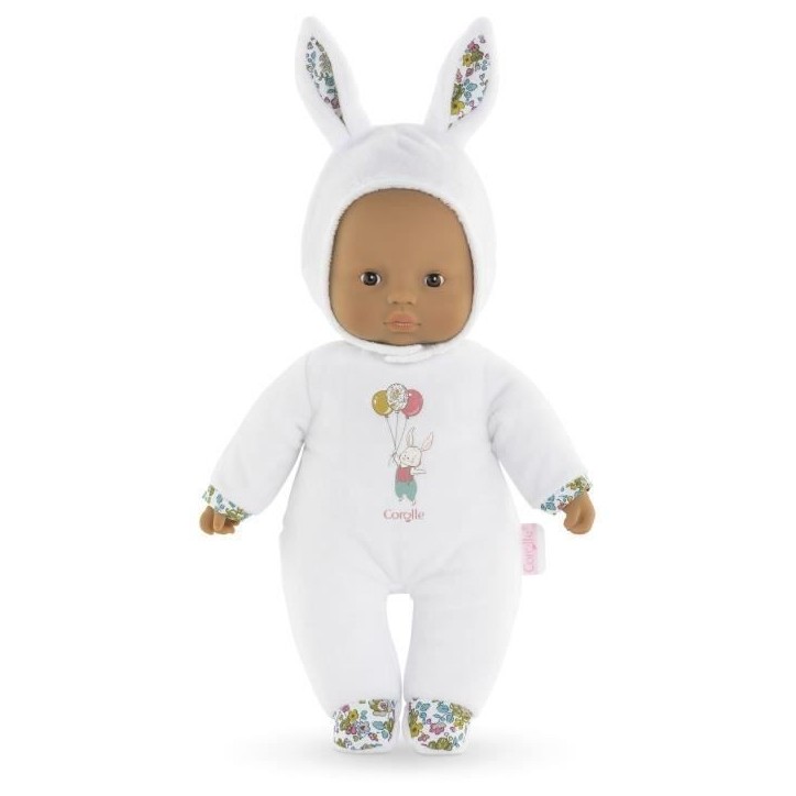 Poupon - COROLLE - Pti'Coeur Lapin Blanc - 30 cm - Des 9 mois Poupon - COROLLE - Pti'Coeur Lapin Blanc - 30 cm - Des 9 mois