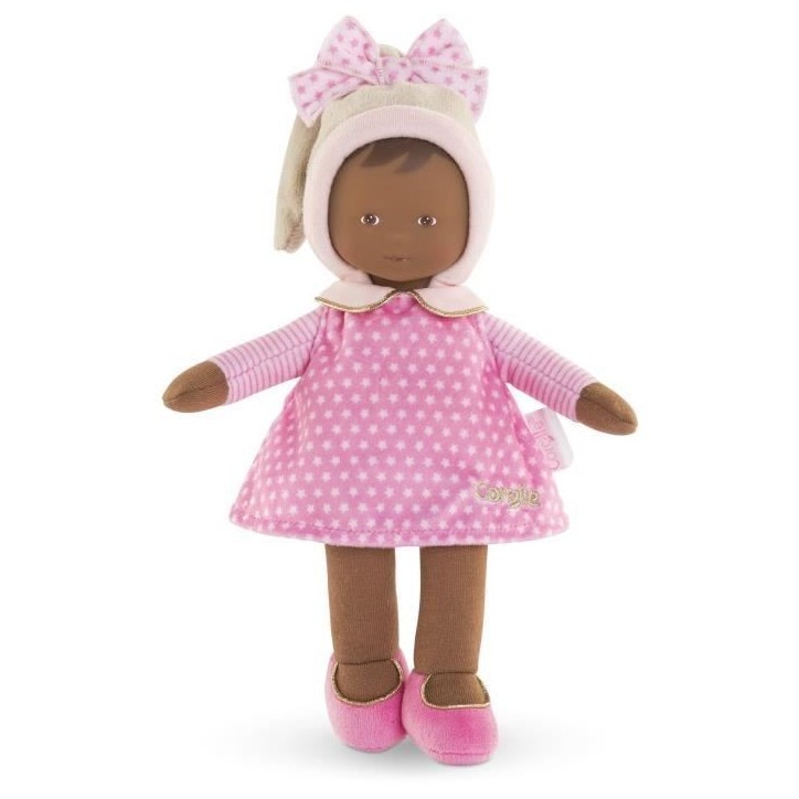 Doudou - COROLLE - Miss Rose Reves d'Étoiles - 25 cm - Des la naissance Doudou - COROLLE - Miss Rose Reves d'Étoiles - 25 cm - Des la naissance