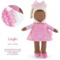 Doudou - COROLLE - Miss Rose Reves d'Étoiles - 25 cm - Des la naissance