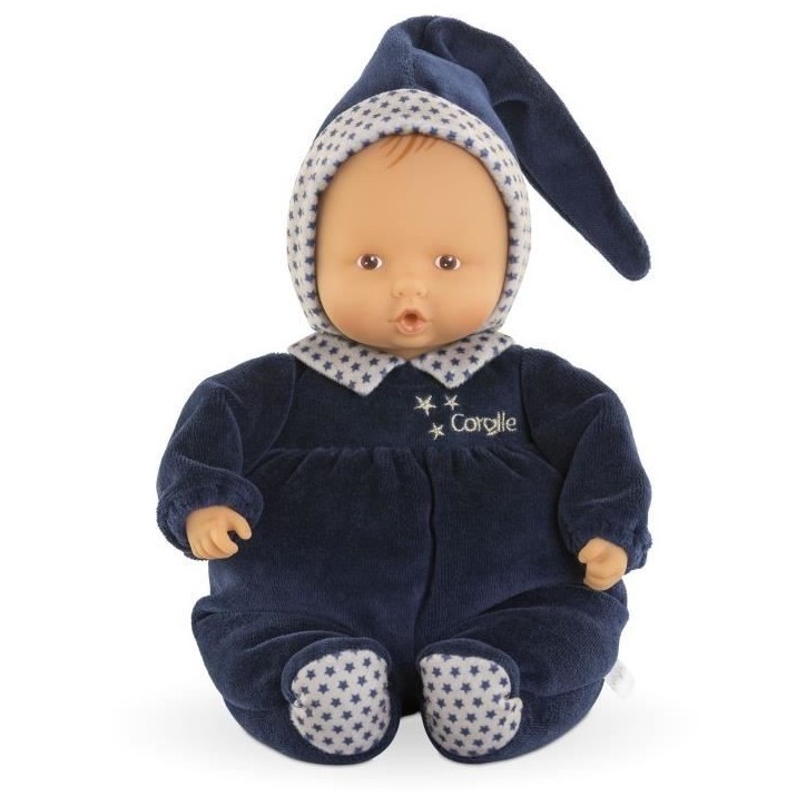 Doudou - COROLLE - Babipouce Marine Reves d'Étoiles - 28 cm - Des la naissance Doudou - COROLLE - Babipouce Marine Reves d'Étoiles - 28 cm - Des la naissance