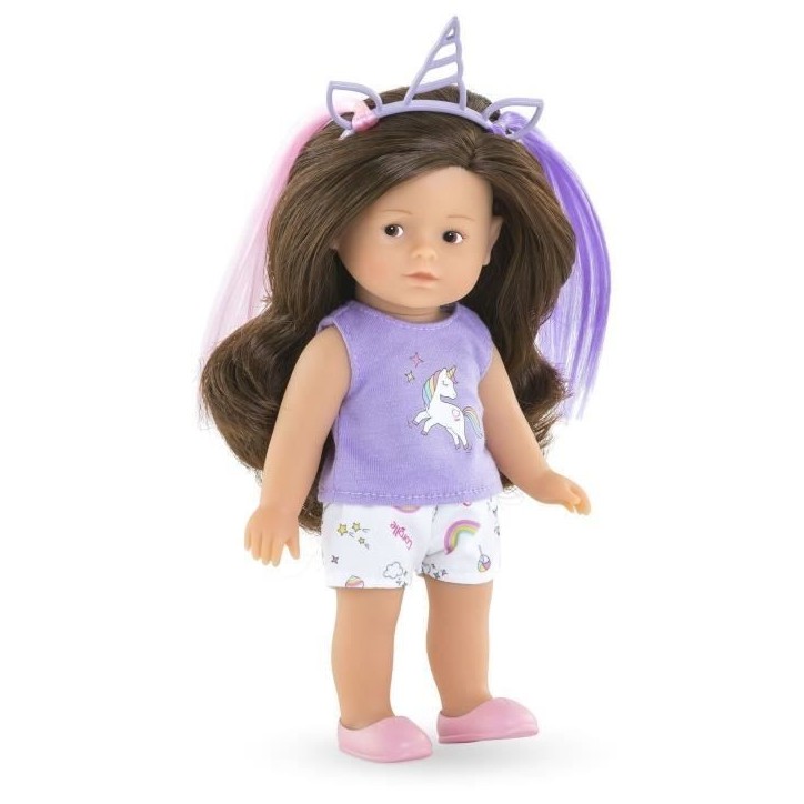Mini poupée - COROLLE - Romy Licorne - 20 cm - senteur vanille - pret a offrir Mini poupée - COROLLE - Romy Licorne - 20 cm - senteur vanille - pret a offrir