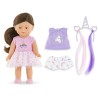 Mini poupée - COROLLE - Romy Licorne - 20 cm - senteur vanille - pret