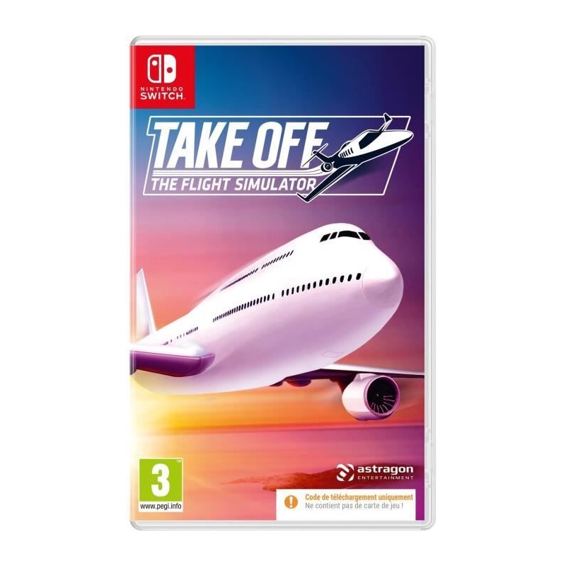 Take Off The Flight Simulator - Jeu Nintendo Switch - Code in a box Take Off The Flight Simulator - Jeu Nintendo Switch - Code in a box