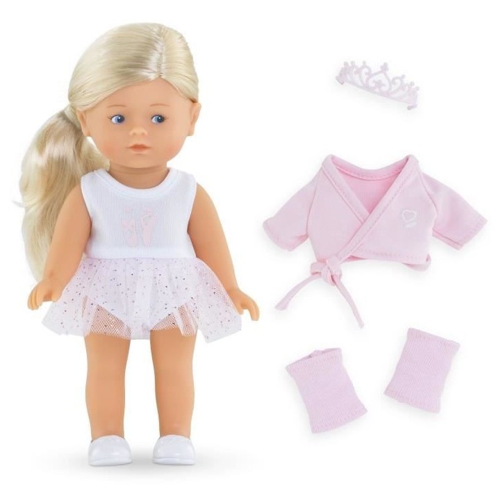 Mini poupée - COROLLE - Coffret Rosy Ballerine - 20 cm - senteur vanille - des 3 ans