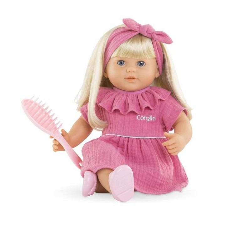 Poupon COROLLE - Jade - 36 cm - Cheveux faciles a coiffer - Senteur vanille