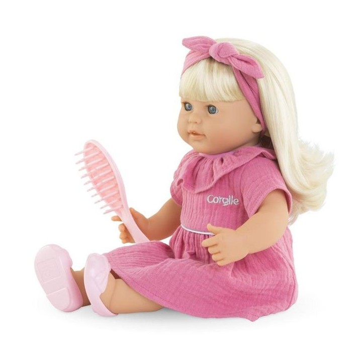 Poupon COROLLE - Jade - 36 cm - Cheveux faciles a coiffer - Senteur vanille