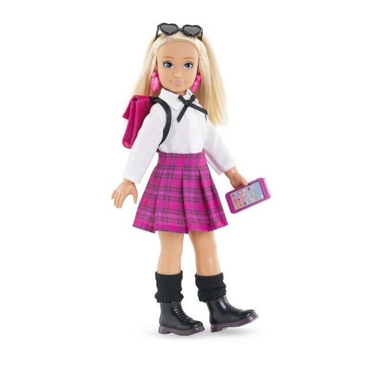 Accessoires poupée - COROLLE - Dressing College Anglais - 8 accessoires - des 4 ans Accessoires poupée - COROLLE - Dressing College Anglais - 8 accessoires - des 4 ans