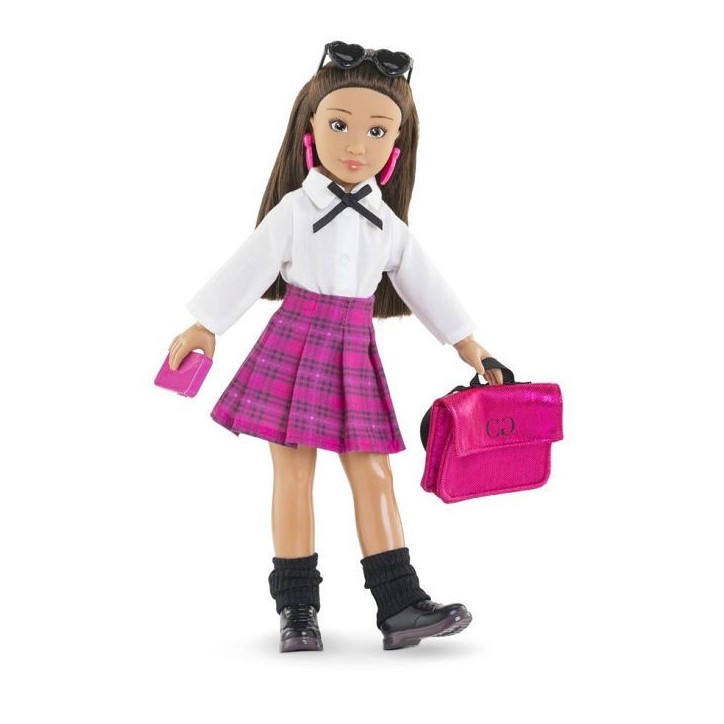 Accessoires poupée - COROLLE - Dressing College Anglais - 8 accessoires - des 4 ans Accessoires poupée - COROLLE - Dressing College Anglais - 8 accessoires - des 4 ans