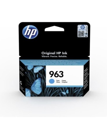 Cartouche d'encre cyan HP 963 authentique (3JA23AE) pour HP OfficeJet Pro 9010 / 9020 series