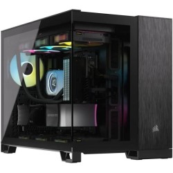Boîtier PC - CORSAIR - CC-9011287-WW - 2500X - mATX - PC Case - Black