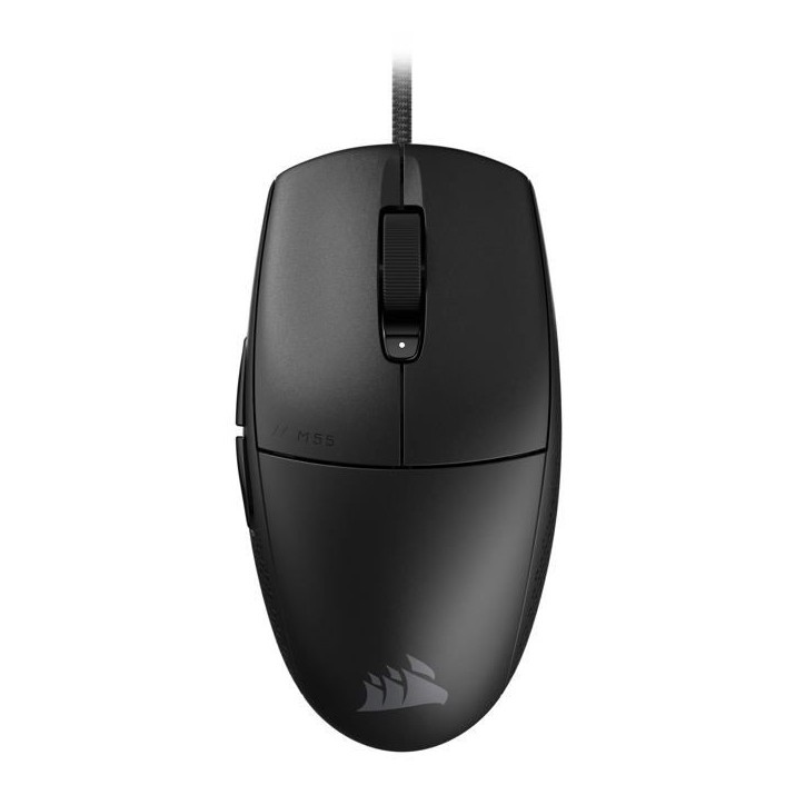 Souris Gaming Filaire - CORSAIR - M55 Wired - 16 000 DPI - Ergonomique - Rétroéclairage RGB