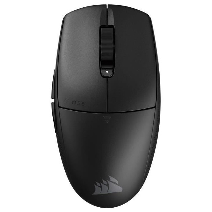 Souris Gaming Sans Fil - CORSAIR - M55 Wireless - Noire, Symétrique Souris Gaming Sans Fil - CORSAIR - M55 Wireless - Noire, Symétrique