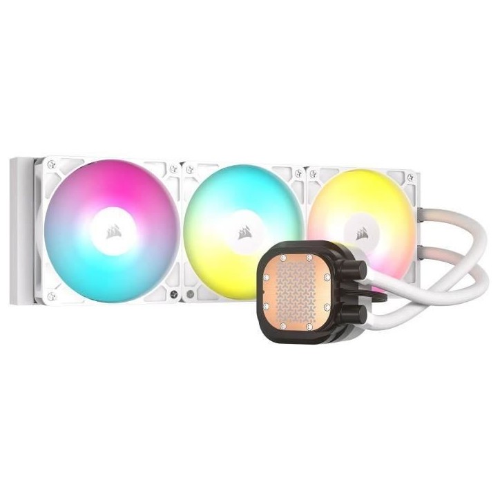 Refroidissement PC - CORSAIR - CW-9060095-WW - NAUTILUS 360 ARGB BLANC Liquid CPU Cooler Refroidissement PC - CORSAIR - CW-9060095-WW - NAUTILUS 360 ARGB BLANC Liquid CPU Cooler