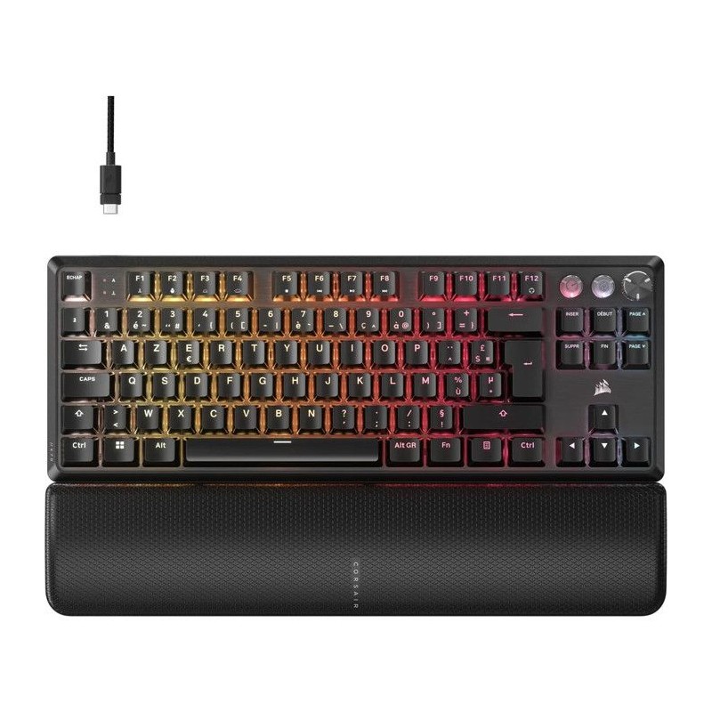 Clavier Gaming - CORSAIR - K70 Pro TKL - Interrupteurs MGX Hyperdrive Clavier Gaming - CORSAIR - K70 Pro TKL - Interrupteurs MGX Hyperdrive