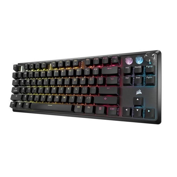 Clavier Gaming - CORSAIR - K70 Pro TKL - Interrupteurs MGX Hyperdrive - Rétroéclairage RGB - AZERTY