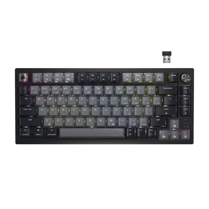Clavier gamer - Mécanique - CORSAIR - TENKEYLESS - K65 PLUS Clavier gamer - Mécanique - CORSAIR - TENKEYLESS - K65 PLUS