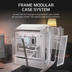 CORSAIR FRAME 4000D Boîtier Modulaire ATX de Taille Moyenne Débit d'