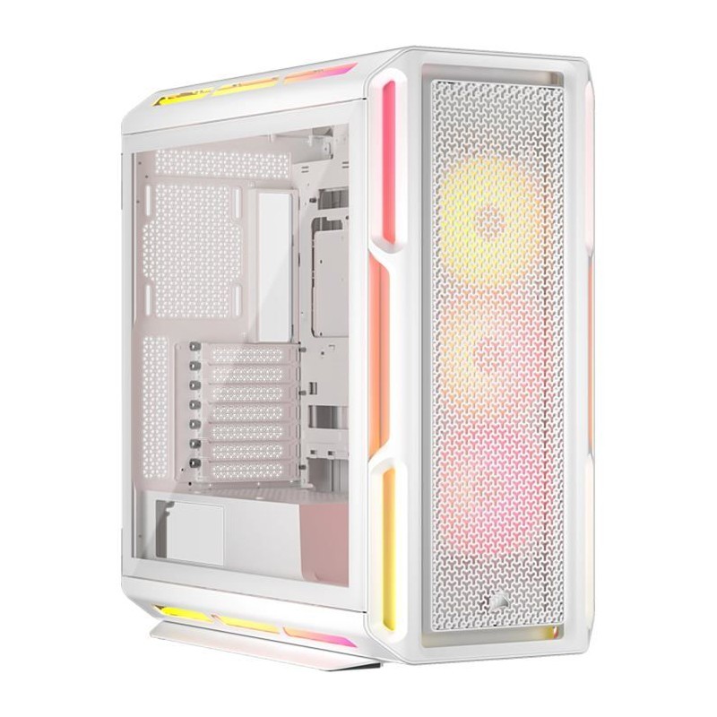 Boîtier PC ATX - CORSAIR - 5000T LX RGB - 3 Ventilateurs LX120 RGB - Boîtier PC ATX - CORSAIR - 5000T LX RGB - 3 Ventilateurs LX120 RGB -