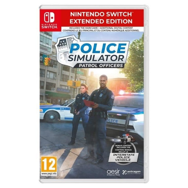 Police Simulator : Patrol Officers - Jeu Nintendo Switch - Extended Edition