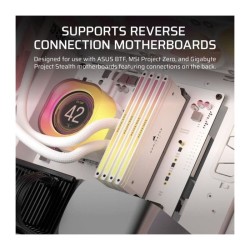 Boîtier PC ATX - CORSAIR - 5000T LX RGB - 3 Ventilateurs LX120 RGB -