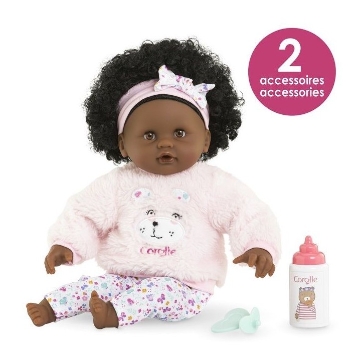 Poupon - Corolle - Bébé Calin Caroline - 30 cm - Corps souple - Accessoires inclus Poupon - Corolle - Bébé Calin Caroline - 30 cm - Corps souple - Accessoires inclus