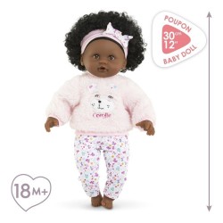 Poupon - Corolle - Bébé Calin Caroline - 30 cm - Corps souple - Acce