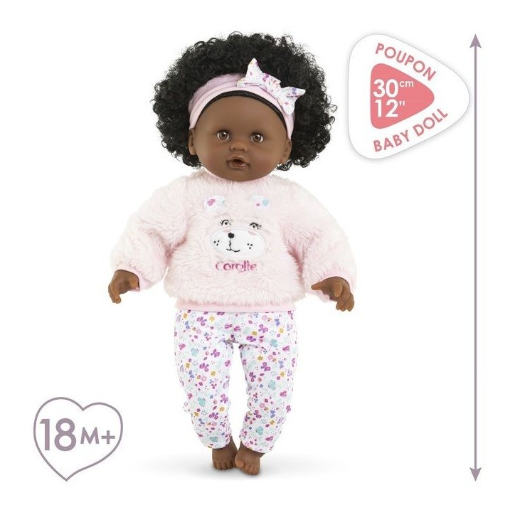 Poupon - Corolle - Bébé Calin Caroline - 30 cm - Corps souple - Accessoires inclus Poupon - Corolle - Bébé Calin Caroline - 30 cm - Corps souple - Accessoires inclus