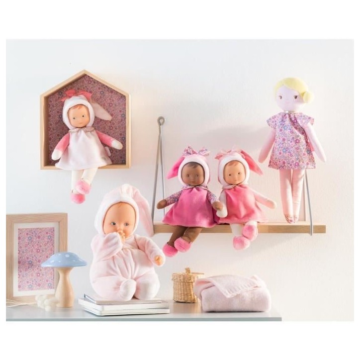 Mon Doudou COROLLE - Babipouce Pays des Reves - 28 cm - senteur de vanille - des la naissance Mon Doudou COROLLE - Babipouce Pays des Reves - 28 cm - senteur de vanille - des la naissance
