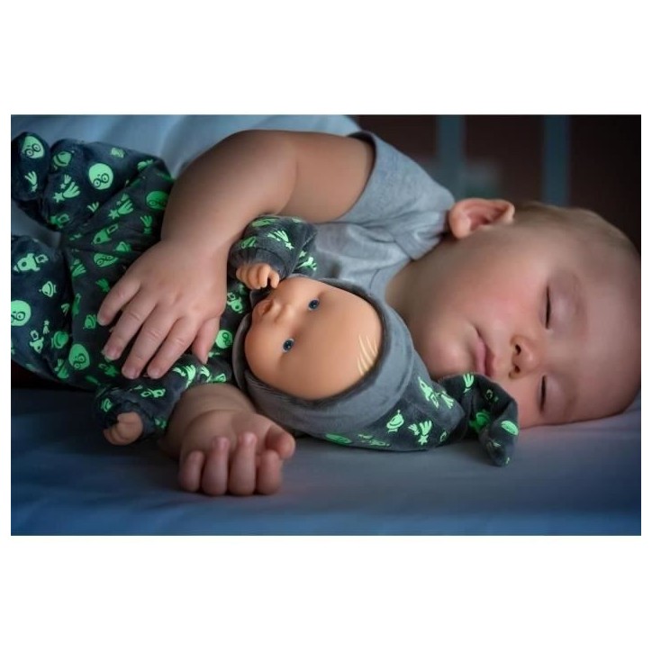 Mon Doudou COROLLE - Babipouce Brille dans la Nuit - 28 cm - senteur de vanille - des la naissance Mon Doudou COROLLE - Babipouce Brille dans la Nuit - 28 cm - senteur de vanille - des la naissance