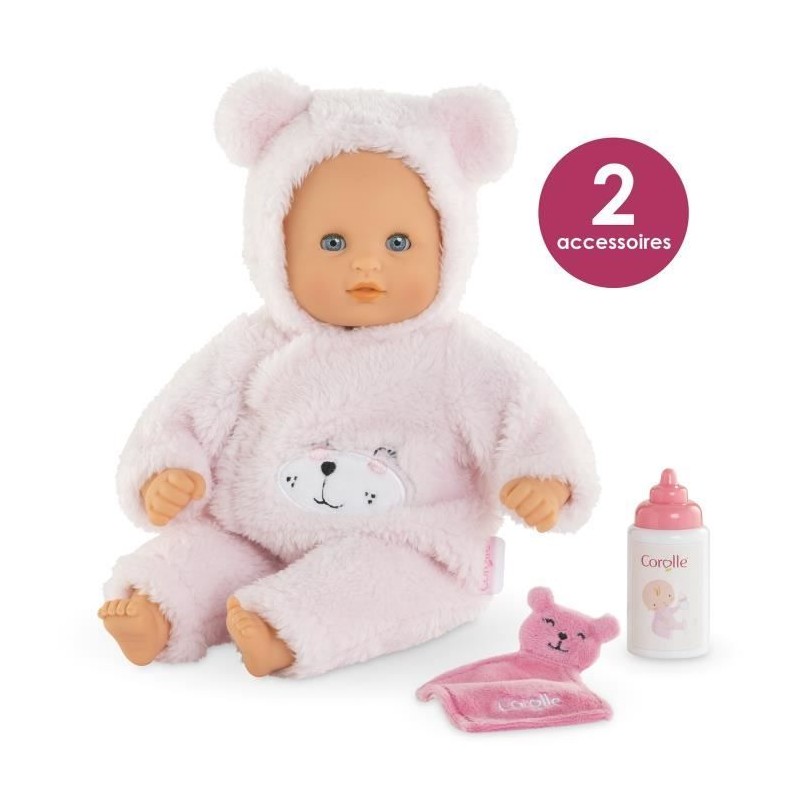 Mon Premier Poupon COROLLE - Bébé Calin Ourson d'Amour - 30 cm - 2 a Mon Premier Poupon COROLLE - Bébé Calin Ourson d'Amour - 30 cm - 2 a