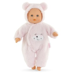 Mon Premier Poupon COROLLE - Bébé Calin Ourson d'Amour - 30 cm - 2 a