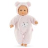 Mon Premier Poupon COROLLE - Bébé Calin Ourson d'Amour - 30 cm - 2 a