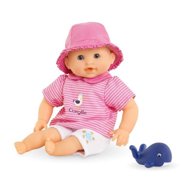 Poupon - COROLLE - Bébé Bain Océane - 30 cm - jouet de bain - des 1 Poupon - COROLLE - Bébé Bain Océane - 30 cm - jouet de bain - des 1