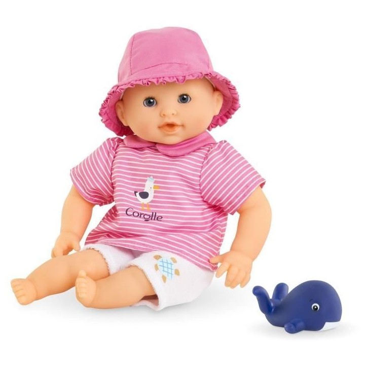 Poupon - COROLLE - Bébé Bain Océane - 30 cm - jouet de bain - des 18 mois