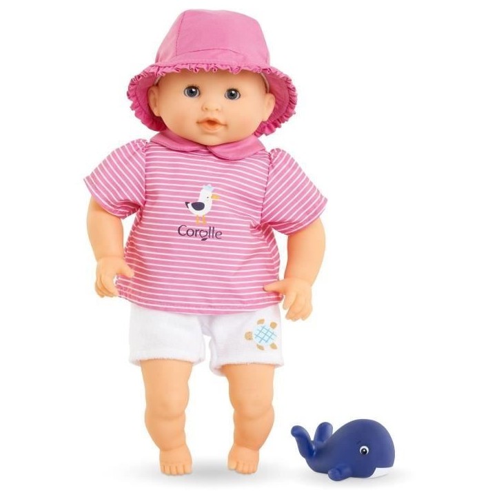 Poupon - COROLLE - Bébé Bain Océane - 30 cm - jouet de bain - des 18 mois
