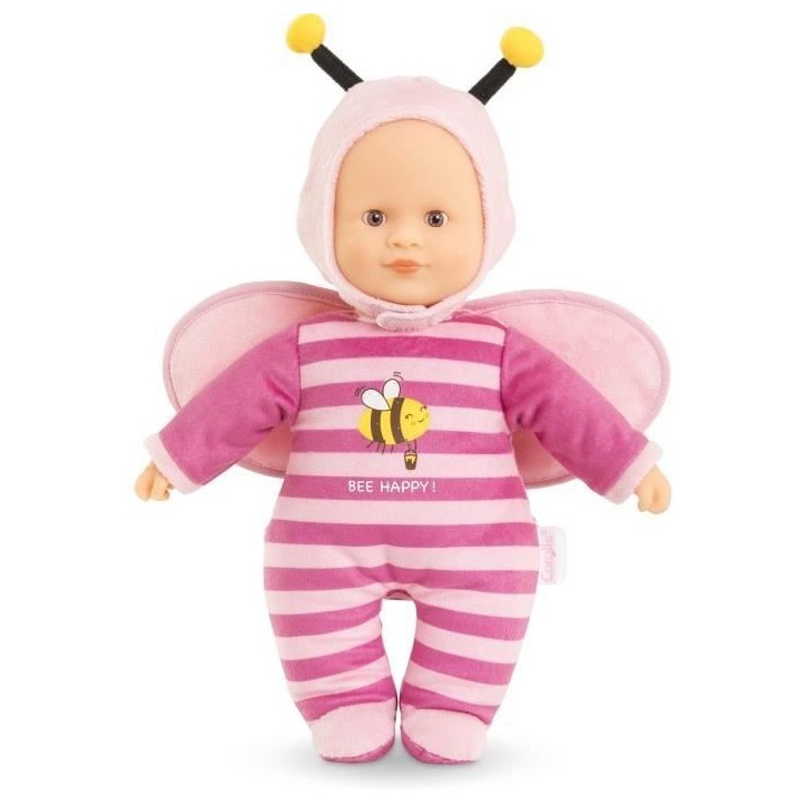 Poupon - COROLLE - Pti' Coeur Abeille - 30 cm - senteur vanille - des 9 mois